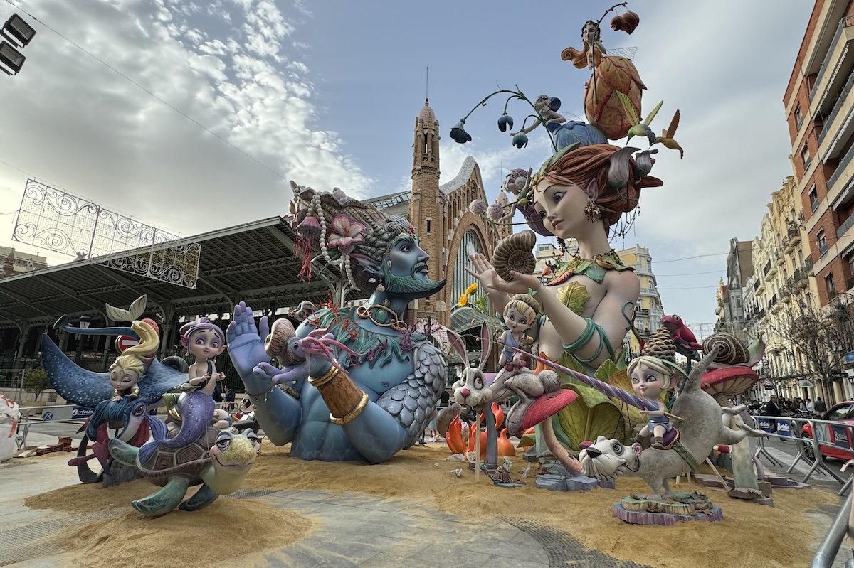 Fallas festival in Valencia